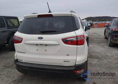 2020 Ford Ecosport Se из США, поврежденный, VIN MAJ6S3GL0L3C39081